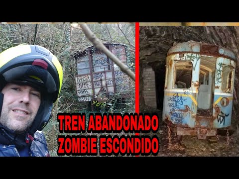 ZOMBIE TRAIN ABANDONED hiding years ago. Amazing place in Moto