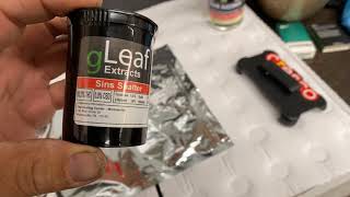 Pa dispensary new g leaf 🍃  Sins shatter @gleaf