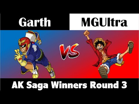 AK Saga: Garth (Captain Falcon) vs MGUltra (Luffy) - Winners Round 3