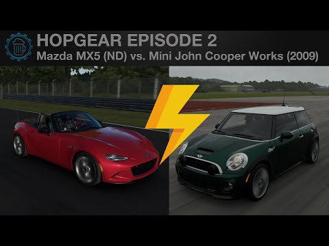 MX5 Miata ND vs MINI John Cooper Works - HOPGEAR EPISODE 2