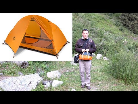 Эксплуатация тур. снаряжения. Легкая летняя одноместная палатка от Naturehike (NH18A095-D)