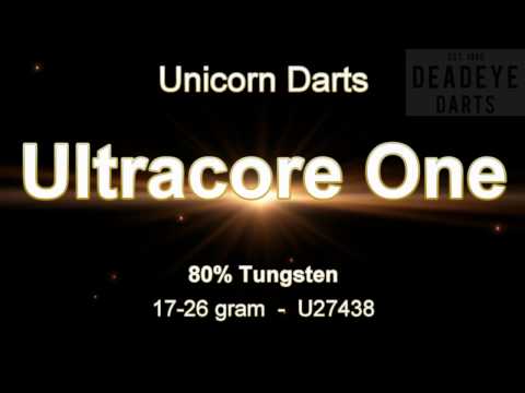 Unicorn Ultracore One 17-26 gram 80% Tungsten Darts - U05118