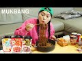 Black Noodle TTeokbokki Cooking Mukbang DONA
