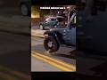 Wait for end😱 Michael jackson Car🤯The tyre hit every note😂 #michaeljackson #funny #viralcontent