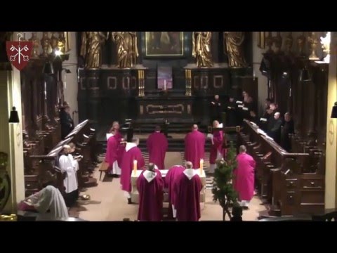 Msza Św. 10 grudnia 2015r. godz. 6.30 w Opactwie Benedyktynów w Tyńcu - zapis transmisji na żywo