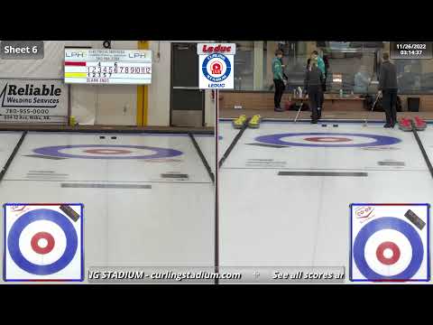 Walczak/Augustyniak vs. Papley/van Amsterdam - Curling Stadium Alberta Curling Series Doubles