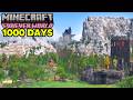 I Survived 1 000 Days In My Minecraft Forever World FULL MOVIE