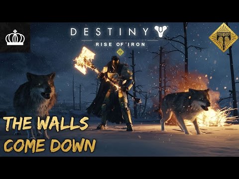 Destiny: Rise of Iron Gameplay Walkthrough Part 2 - The Walls Come Down