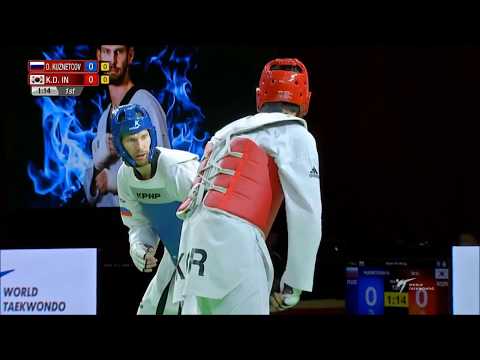 World Taekwondo Grand-Prix Moscow 2018. M +80. Полуфинал. KUZNETCOV-IN.