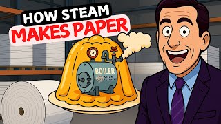 How Steam Turns Wood Chips into Everyday Paper - Steam Culture