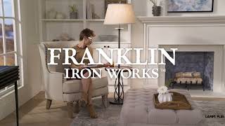Watch A Video About the Iron Twist Wood Tray Table Floor Lamp