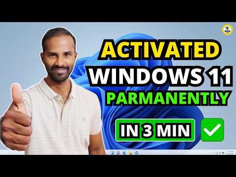 How to Activate Windows 11 Permanently in 3 Minutes!