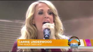 Carrie Underwood - Two Black Cadillacs (Today Show 2015)