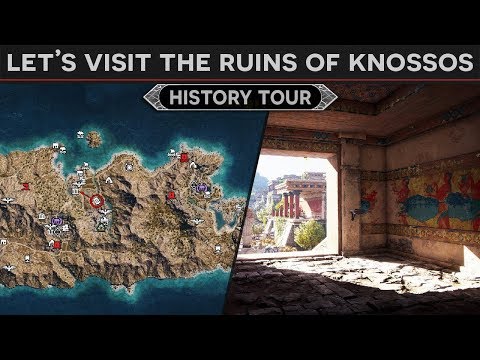 Let's Visit the Minoan Palace Complex of Knossos - History Tour in AC: Odyssey Discovery Mode