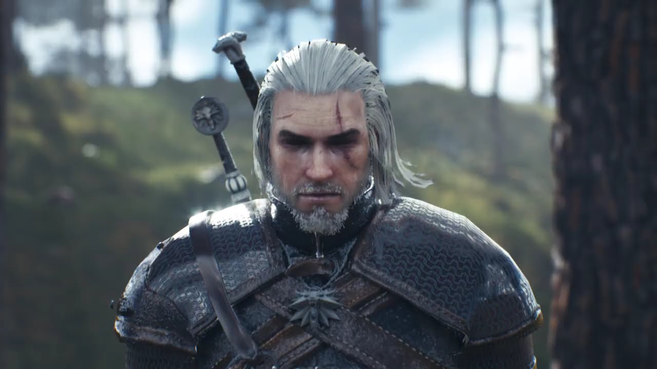 Witcher 3 - Geralt training