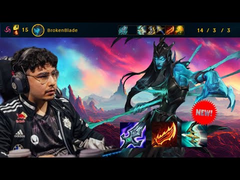 G2 BROKENBLADE KALISTA VS KAYLE TOP | EUW CHALLENGER GAMEPLAY