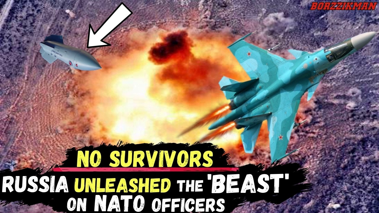 Russian FAB-5000 for the First Time BLEW up NATO's Underground Headquarters in 'KRAMATORSK'