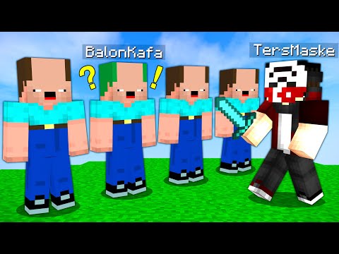 YANLIŞ BALON KAFA'YI SEÇERSEN ÖLÜRSÜN ! - Minecraft