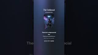 The Unblessed/SKULL CHAIN/英語歌詞付き