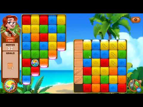 Lost Island: Blast Adventure - Level 424 (No Boosters) HD