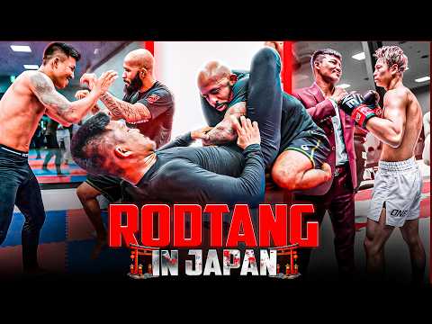 Demetrious Johnson INTENSE BJJ Sparring vs Rodtang in Japan! | MIGHTY JOURNEY