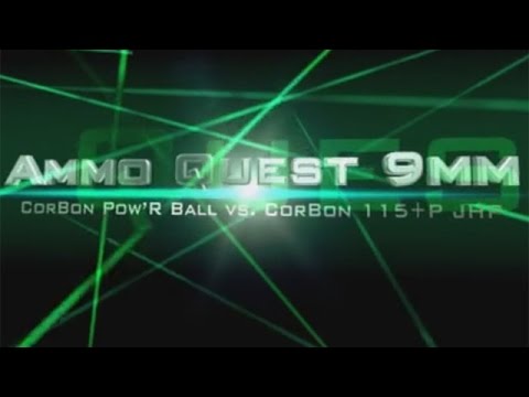 9mm Corbon 115gr +P ~ A competitor for Underwood's speed? P365 XL Ballistic test, Gel test