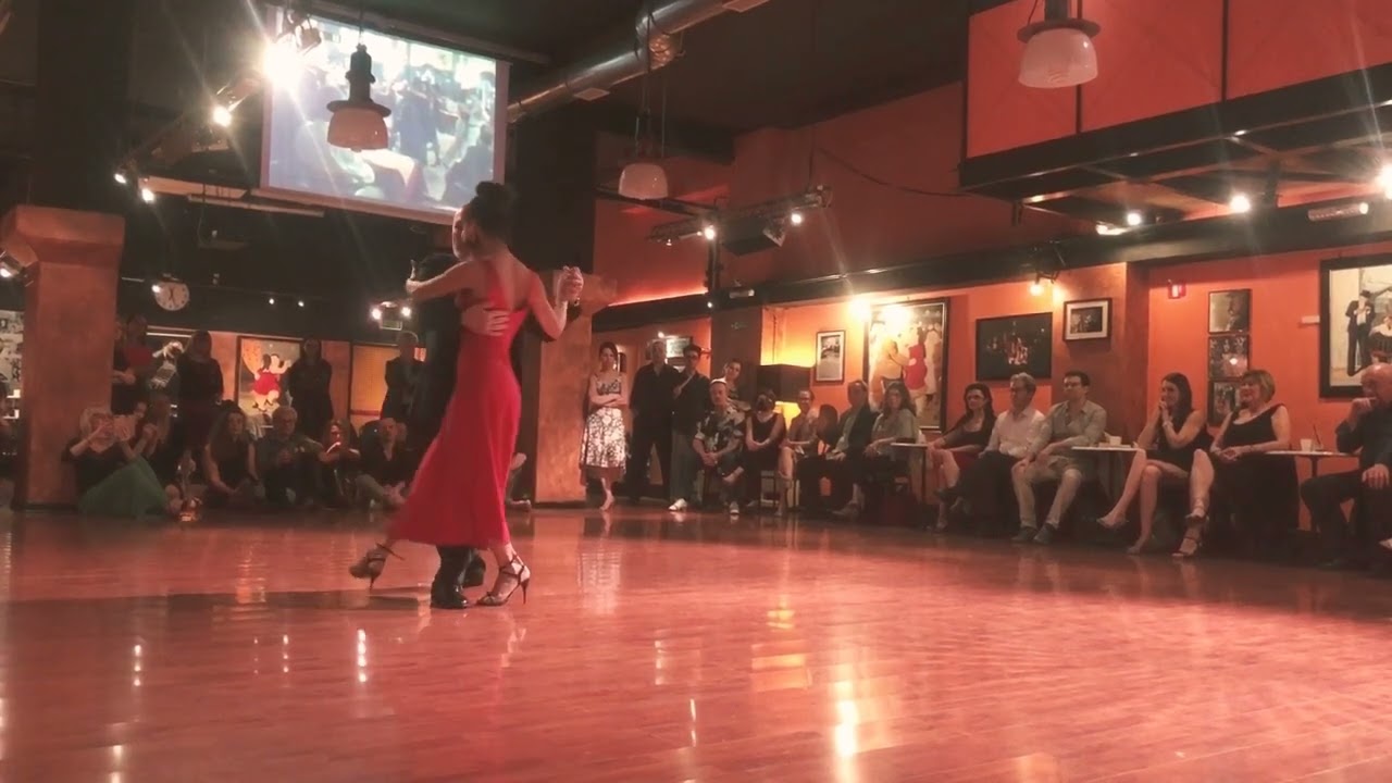 Yailet Suarez y Alberto Colombo. Tango