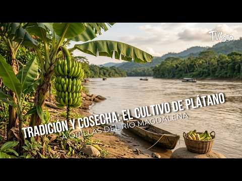 Tradición y Cosecha: El Cultivo de Plátano a Orillas del Río Magdalena-TvAgro por Juan Gonzalo Angel