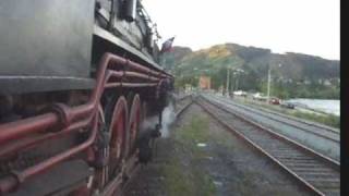 preview picture of video 'Tren a vapor - La montaña 820 de Laja a San Rosendo.'
