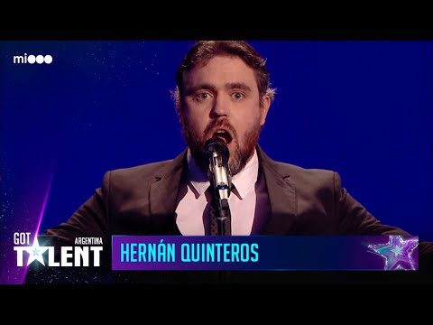 Hernán Quinteros - Cantante lírico | Semifinales | Got Talent Argentina 2023