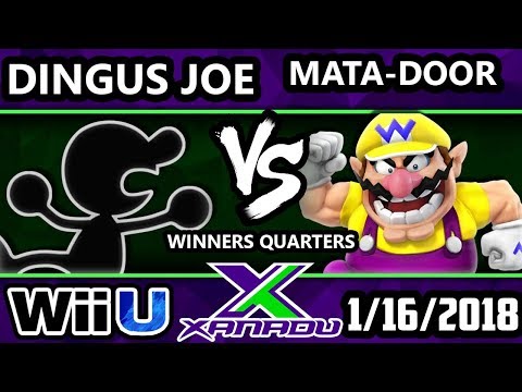 S@X 237 Smash 4 - Dingus Joe (G&W) Vs. Mata-Door (Wario) - SSB4 Winners Quarters - Smash for Wii U.