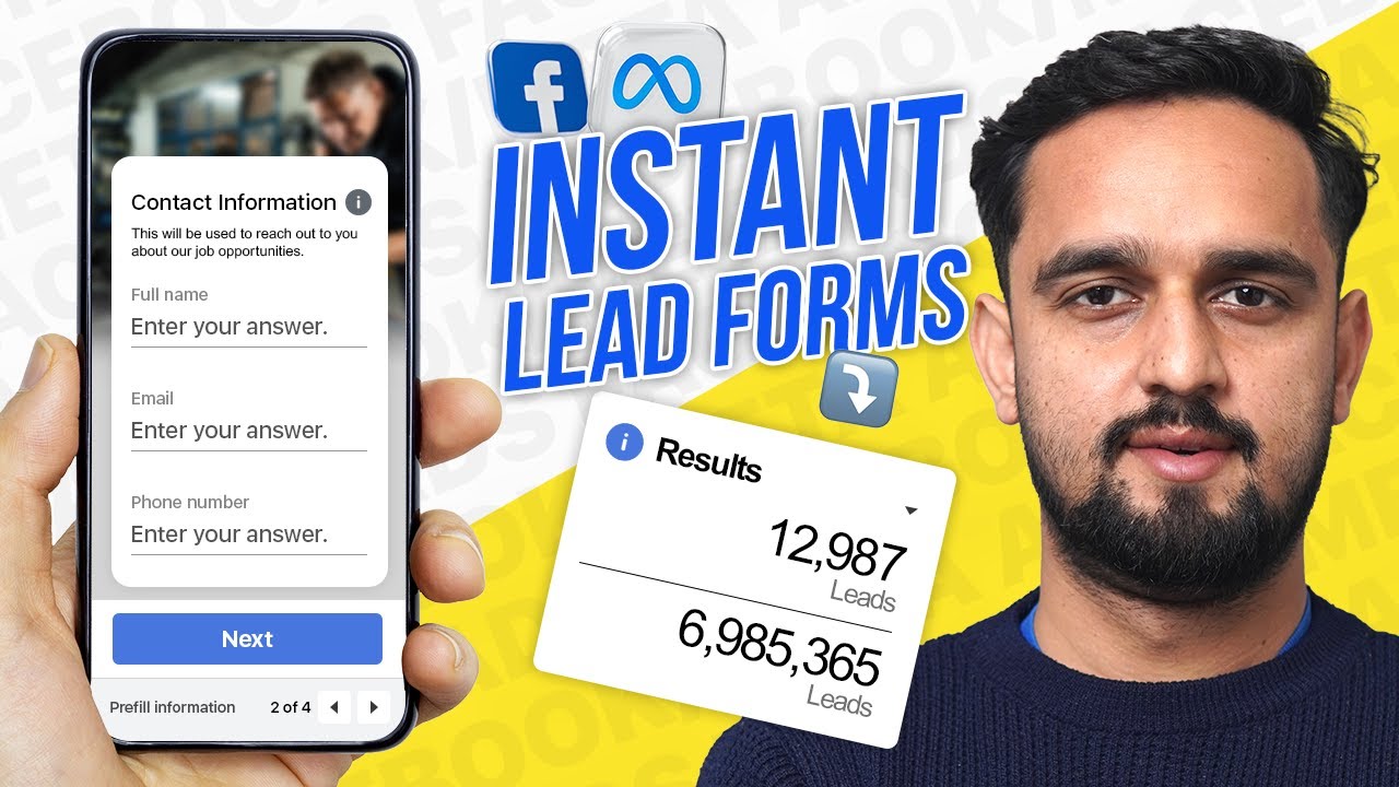 How To Create Facebook/Meta Ads Instant Lead Forms To Get MORE Quality Leads