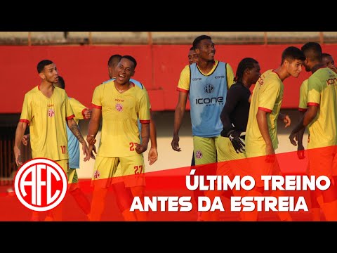 Último treino antes da estreia contra o Angra dos Reis