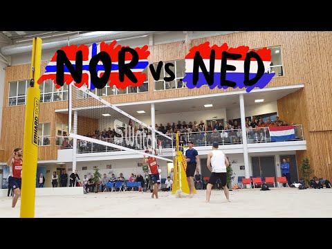Brouwer/Meeuwsen (NED) vs Mol.H/Sørum (NOR) Exhibition Match @ ToppVolley Norway