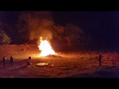 Campfire at Sambateni