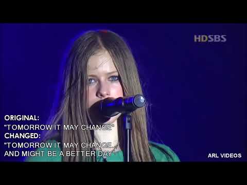 Avril Lavigne | Live Lyric Changes part II