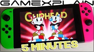 5 Minutes of Cuphead for Nintendo Switch - Handheld Gameplay