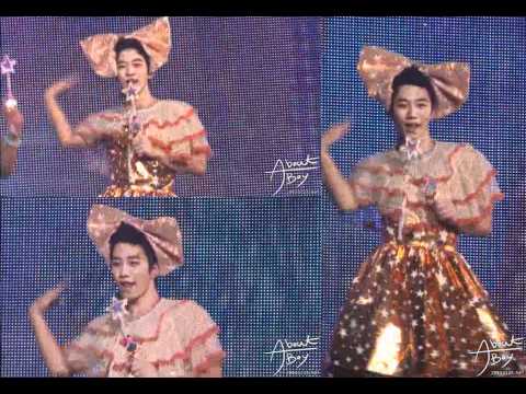 FANCAM 100905 JUNHO encore concert  orange caramel
