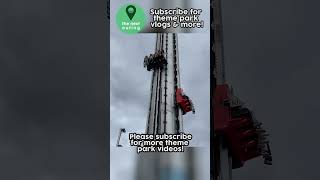 Would you ride this #DROPTOWER? #shorts #rollercoaster #themepark #sweden #grönalund #vlog