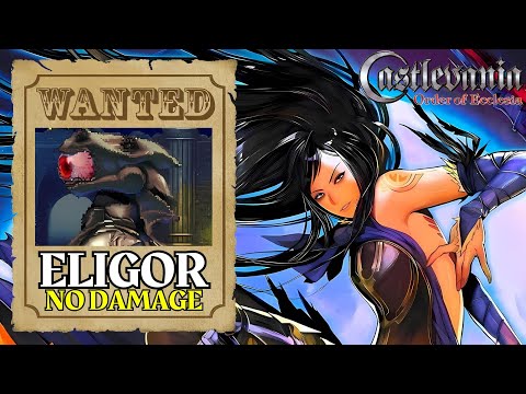 NO DAMAGE Eligor Boss Guide! The Biggest Joke in Castlevania Order of Ecclesia (Death Ring Strategy)