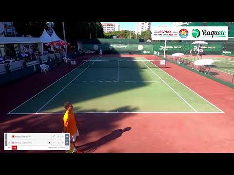 Pedro Araújo (POR) vs. Arthur Cazaux (FRA), 2R QP Grupo RE/MAX Lounge Setubal Open