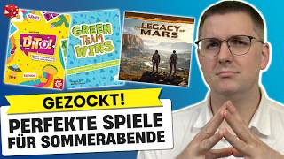 Gezockt! Spiele für nette Abende mit Kolleginnen und Kollegen + TFM Legacy Sneak Peak!