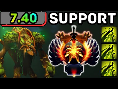 🔥 NEW PATCH 7.40 !!! REWORK TREANT PROTECTOR HARD SUPPORT TOO MUCH VALUE | DOTA 2 GAMEPLAY 🔥