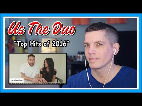 Us The Duo Reaction | Top Hits of 2016 in 3 minutes
