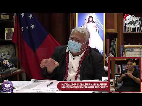 TUI ĀTUA MA FANUA FA’ALEAGANU’U (Aso 12 Tesema)