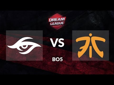 Team Secret vs Fnatic game 3 Grand Final  DreamLeague 9