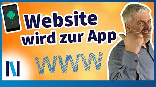 Webseiten auf den Startbildschirm legen - und wie eine App nutzen (And