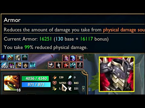 16000+ Armor Rammus is ridiculous...
