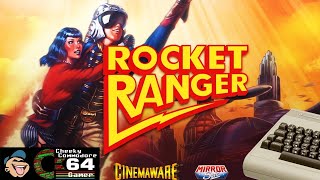 ROCKET RANGER - COMMODORE 64 (1988) | Cinemaware's Retro Sci-Fi Adventure