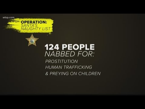124 people arrested in prostitution, child predator sting called 'Operation Santa's Naughty List'
